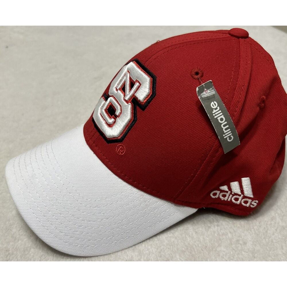 Nc State Wolfpack Hat Small Medium Hat Adidas Red… - image 3